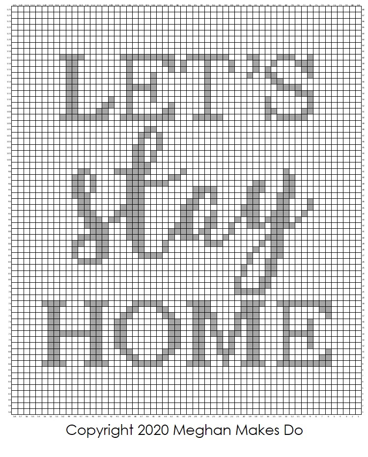 Let's Stay Home Blanket // Crochet PDF Pattern — TL Yarn Crafts